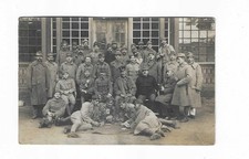 fotografia su cartolina postale soldati PRIMA GUERRA MONDIALE