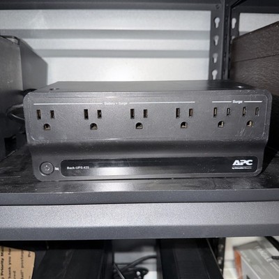 APC BE425M Back-UPS 425VA 255W Battery Backup Surge Protector 6 Outlet UPS