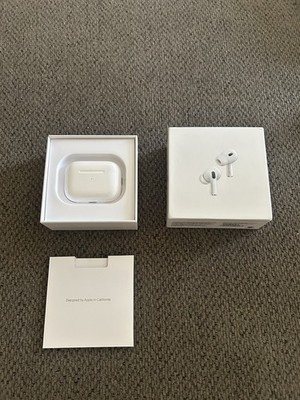 Apple AirPods Pro 2nd Generation with MagSafe Wireless Charging Case - White