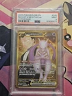 2025 POKEMON DRI DESTINED RIVALS HYPER RARE #240 TEAM ROCKET'S MEWTWO EX PSA 9