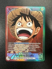 Monkey.D.Luffy (001) (Alternate Art) OP13-001 Carrying on His Will Foil NM JL