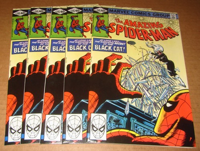 #ad Amazing Spider Man #205 Black Cat Dealer stock. Never been read 1 comic 9.4 $25.00
