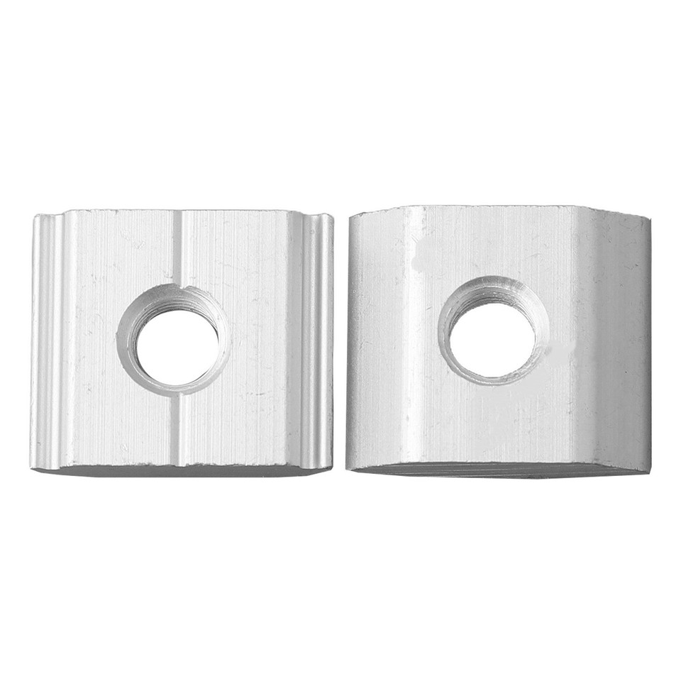 Silver Color Solar Panel Mounting Brackets Framed Panels Clamp Easy ...
