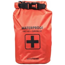 LIFE+GEAR 130-Piece Dry Bag First Aid & Survival Kit