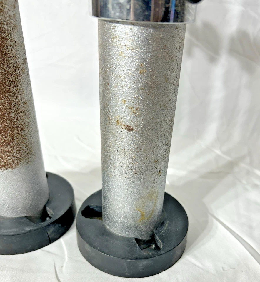 Powertec Two Inch Weight Horn Adapter Set of 2 Olympic Weight Lat Tower Bench - Image 4 of 4