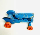 Vintage 1950s Matchbox Lesney No.11 Fordson Tractor King Size No Tires Farm Toy
