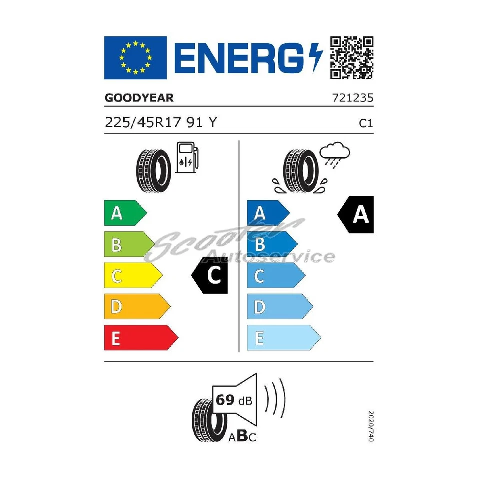 4-er Satz Goodyear Sommerreifen Eagle F1 Asymmetric 6 MFS 225/45R17 91Y | 70763 - Bild 2 von 4