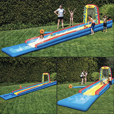 Wham-O 32' Constant Air Slip 'N Slide with Splash Zone FUN & Blower