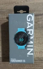 Garmin Forerunner 55 Turquoise GPS Running Watch  NiB