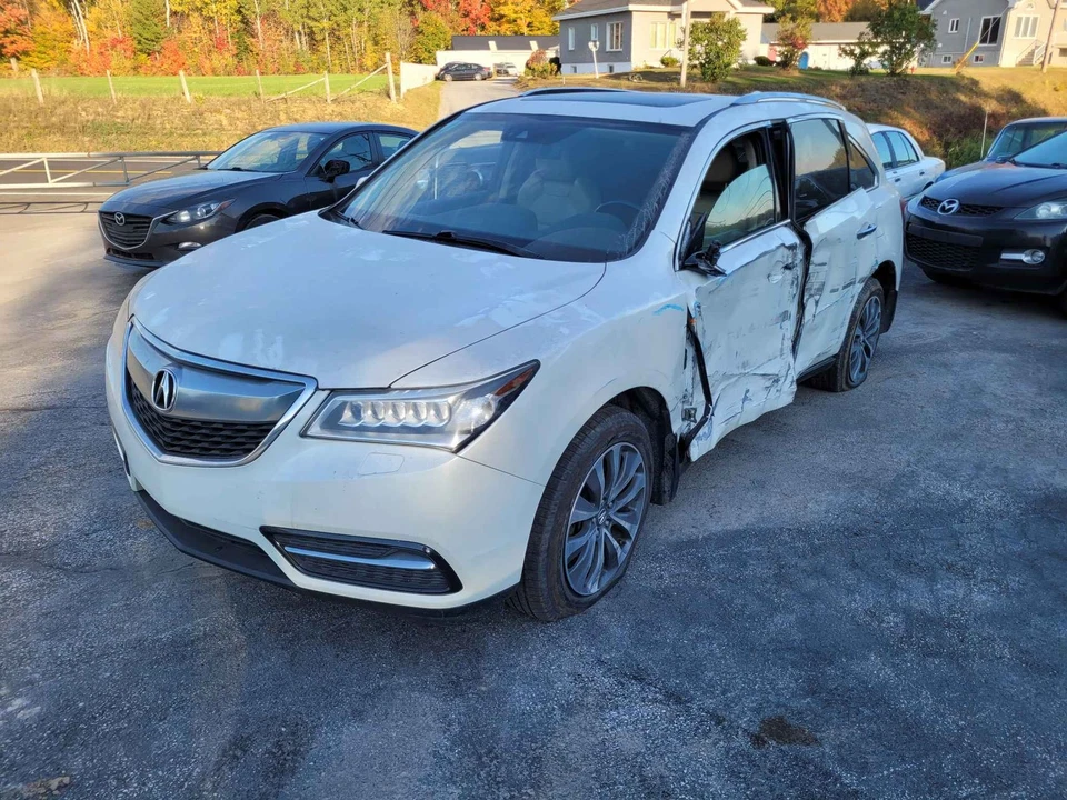 Used Front Left Door Glass Front fits: 2016 Acura Mdx Front Left Grade A - Image 4 of 4