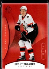 2025-26 Upper Deck SP Authentic Hockey Limited Red #34 Brady Tkachuk