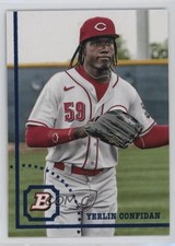2022 Bowman Heritage Prospects Image Swap Variation Yerlin Confidan #BHP-47 0m4q