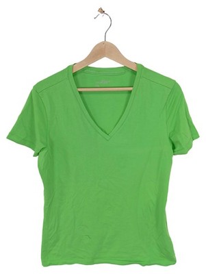 James & Nicholson T-Shirt V-Ausschnitt Gr. 40 Neongrün