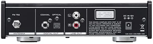 TEAC CD Player FM Tuner PD-301-X USB Black - Image 2 of 2