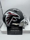 Michael Penix jr Signed Atlanta Falcons Speed Mini Helmet Fanatics COA