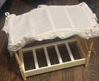 Vintage 1982 Barbie Dream Furniture Canopy Bed
