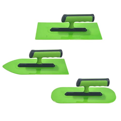 3 paletas de enlucido de plástico herramientas ligeras para aplicación de cemento 25 cm - Imagen 14 de 16