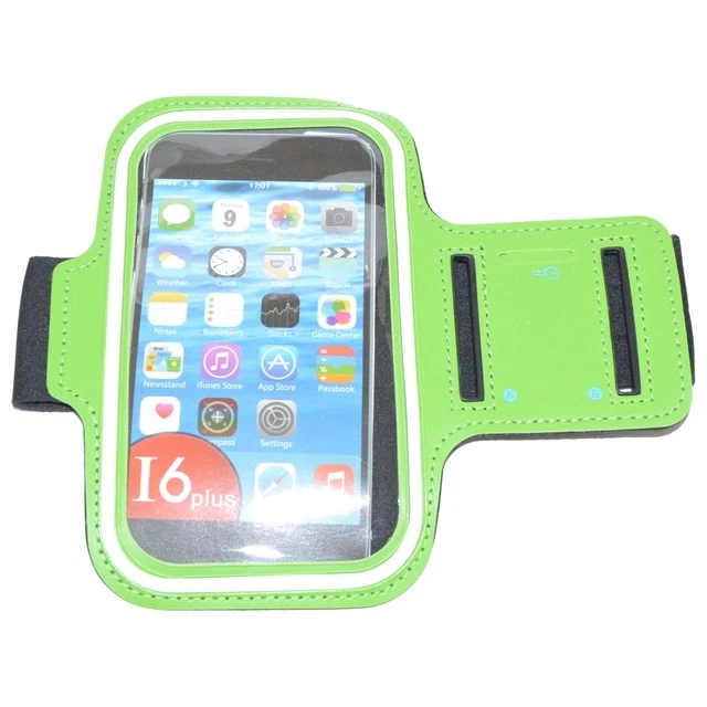 Armband Run Case Custodia Da Braccio Taglia Iph6l Green Per Motorola Nexus 6 - Immagine 2 di 4