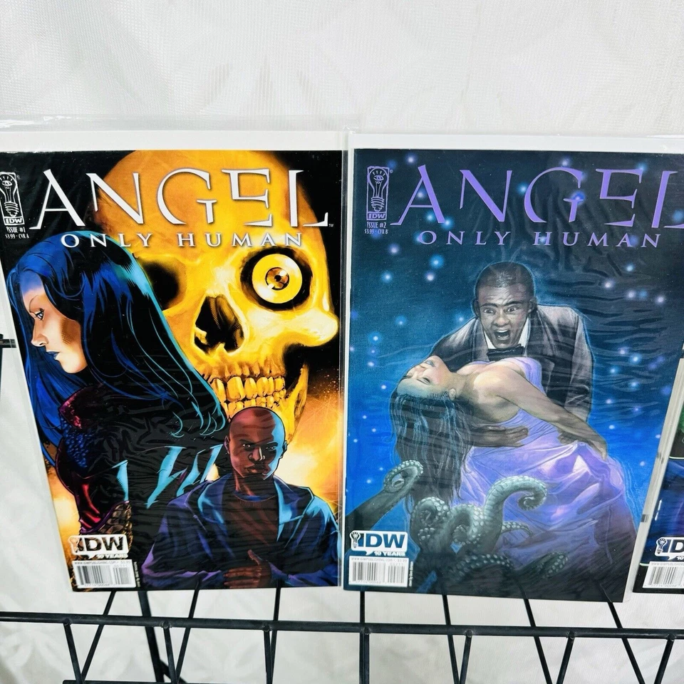 Angel Only Human 1-5 Vs Frankenstein 1 y Lorne 1 Lote IDW John Byrne Foto 2 de 4