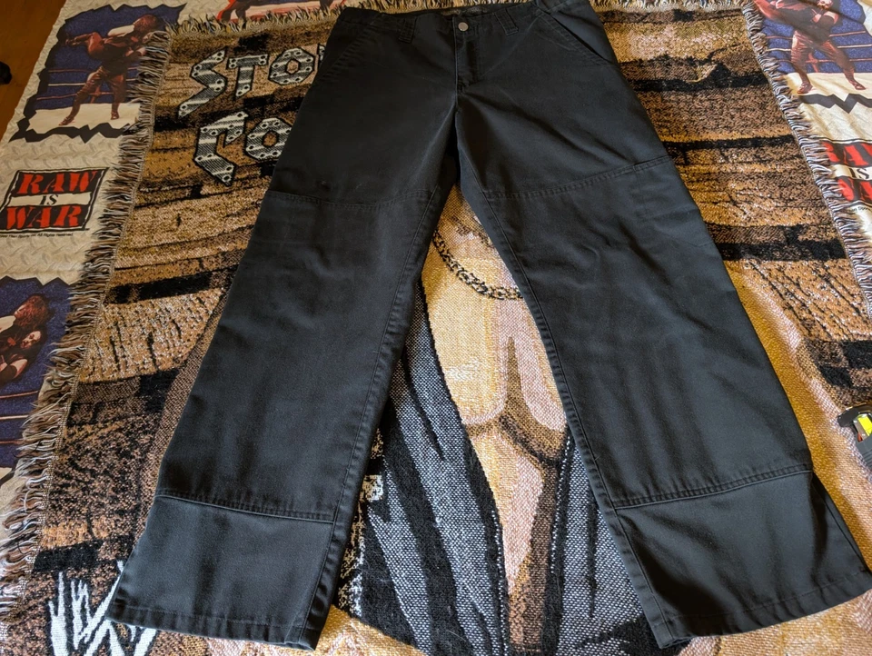 复古 Oakley 双膝工装阔腿裤尺寸 34x32 — 第 2/4 张图片