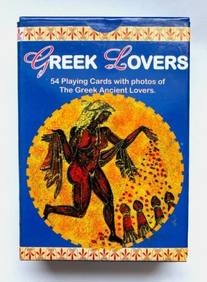 Greek Lovers Kartenspiel Griechische Liebhaber der Antike Poker Bridge 54 Blatt - Bild 1 von 3