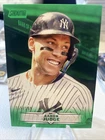 2025 Stadium Club #139 Aaron Judge Green Foil /199 - Yankees