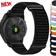 Sport Nylon Band Strap For Garmin Fenix 8 E 7 7S 7X 6 6X 6S 5 5X 5S 3HR Epix Pro