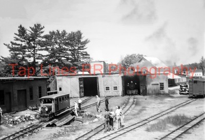Bridgton & Harrison Bridgton ME Yard Szene 1930er NEU 8x10 FOTO