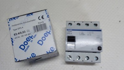 Doepke FI-Schalter, Type DFS4, 63-4/0,03