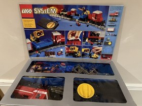 LEGO 9V Trains 4563 Load N&rsquo; Haul Railroad Complete W /Box VERY RARE!!