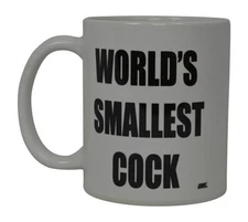 Rogue River Tactical Best Funny Coffee Mug World's Smallest Cock Novelty Cup ...