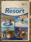 Wii Sports Resort (Nintendo Wii, 2009) with Manual and Inserts