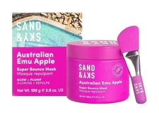 Sand & Sky Australian Emu Apple Super Bounce Mask Glow + Plump NIB Holiday Gift