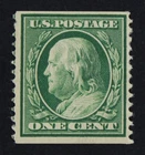 CKStamps: US Stamps Collection Scott#352 1c Franklin Mint H OG