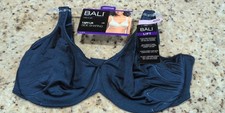 BALI Blue Light Lift Side Shaping Lightly Lined Underwire Bra Women's 40D 44