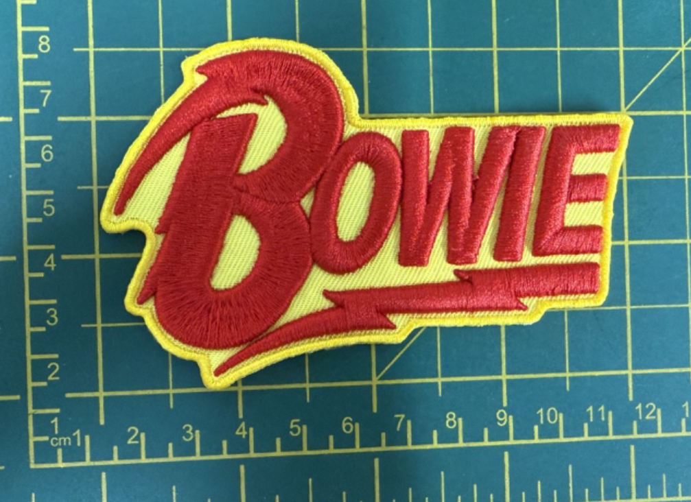 David Bowie Diamond Dogs Woven Sew Or Iron On Patch Officially Licensed
