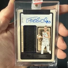 Leonie Fiebich 2025 Panini One and One WNBA #26 Blue Jersey Patch Auto /49