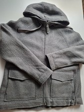 Schöne Wollwalkjacke von Nile, Gr M, grau-grün ,praktisch neu