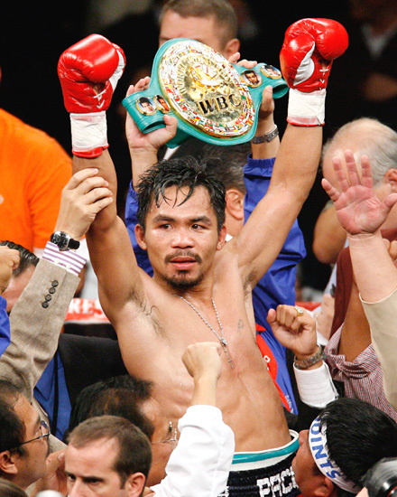 Boxing World Champion MANNY PACMAN PACQUIAO 8x10 Photo With