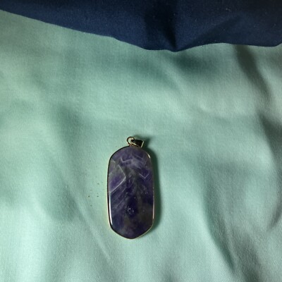 Ladies Amethyst Pendant 