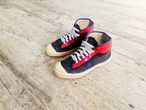 red soviet sneakers