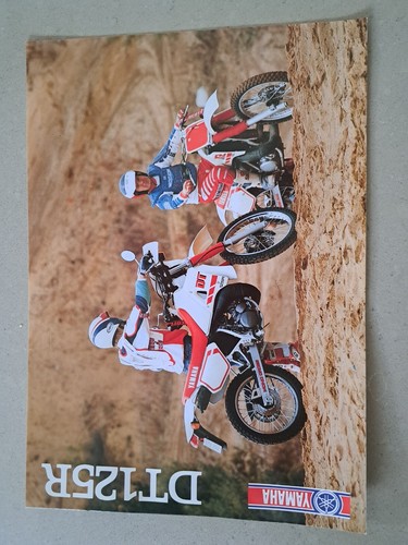 Yamaha DT125R DT125 1988 Verkaufsprospekt