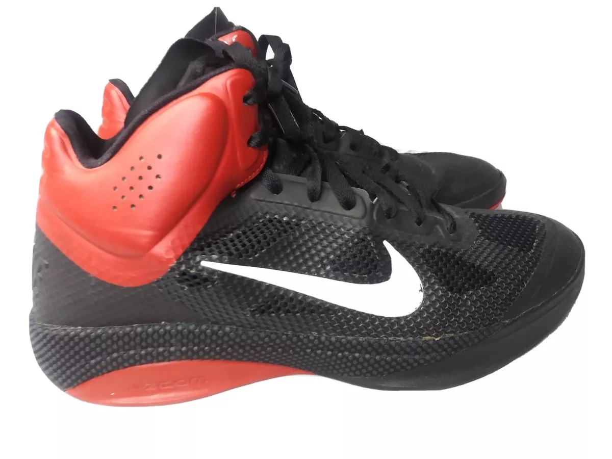 Nike zoom hyperfuse Black Size 12 US Preowned 407622 002 eBay