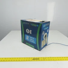 Syston Cable Technology 1007-PB-BL-1000 Cat 5E CMR Blue Copper 17LBS 24AWG