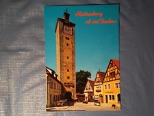 Vintage ROTHENBURG, GERMANY postcard.  Circa 1970.