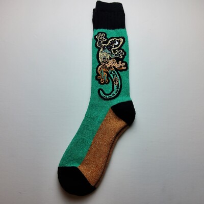 Socksmith AtomicChild Sedona Salamander Lizard Boot Hiking Socks Size S/M (9-11)