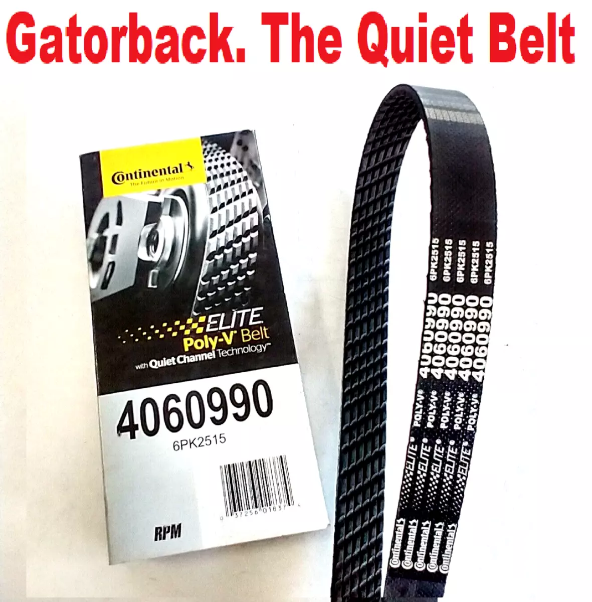 Continental elite serpentine belt cheap