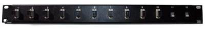 Loaded 19'' Fiber Optic Patch Panel with SC Adapters (Multimode)