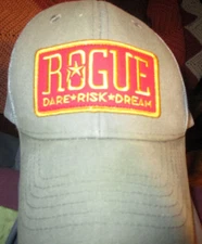 NWOT ROGUE BREWINGS Dare Risk Dream Mesh Trucker Snapback Hat OSFA Portland Beer