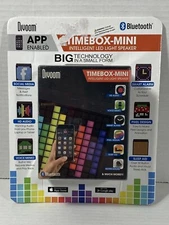 DIVOOM TIMEBOX-MINI INTELIGENT LED LIGHT SPEAKER  APP ENABLED  NEW IN PACKAGE!